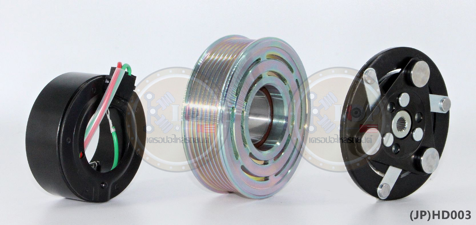 (JP)HD003-JP ชุดหน้าคลัทช์(Vinn) HONDA CRV ปี2007 (2.4cc.) (ญี่ปุ่น) 110mm. 7PK 12V.