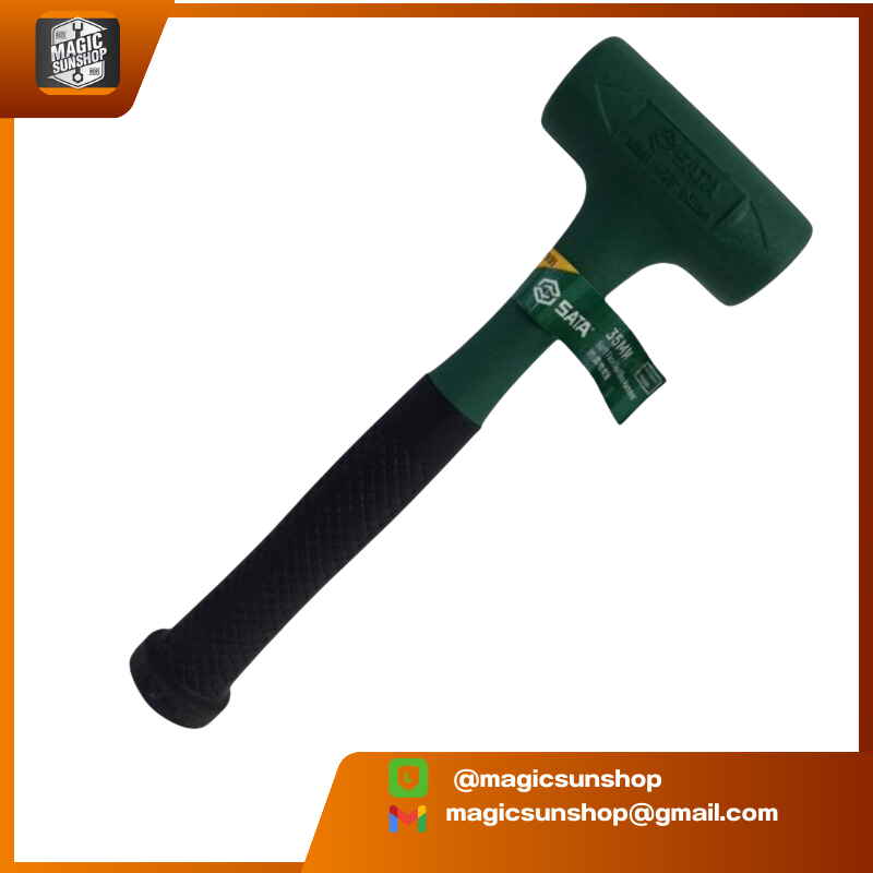 SATA ค้อนยาง Anti-Vibration Rubber Hammer 92901 35MM