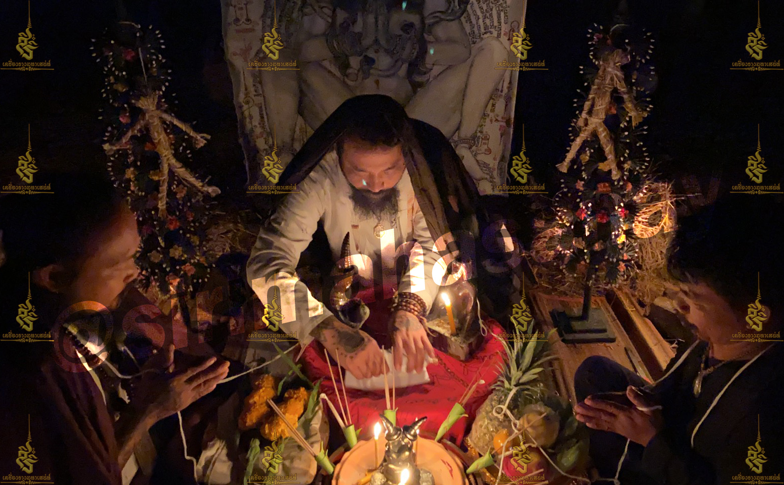 พิธี เสกหมู่รวมวิชา เขมร อิสลาม ธรรมบันลุ