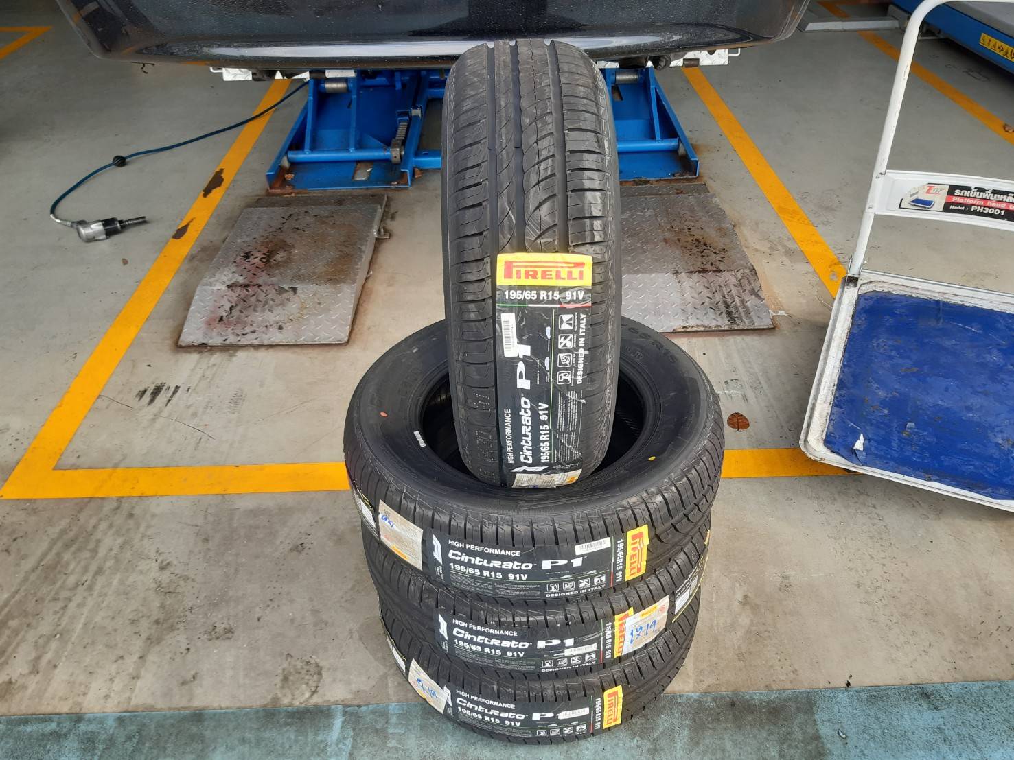 PIRELLI CINTURATO P1 195/65R15 ยางปี19 ลดราคาพิเศษ