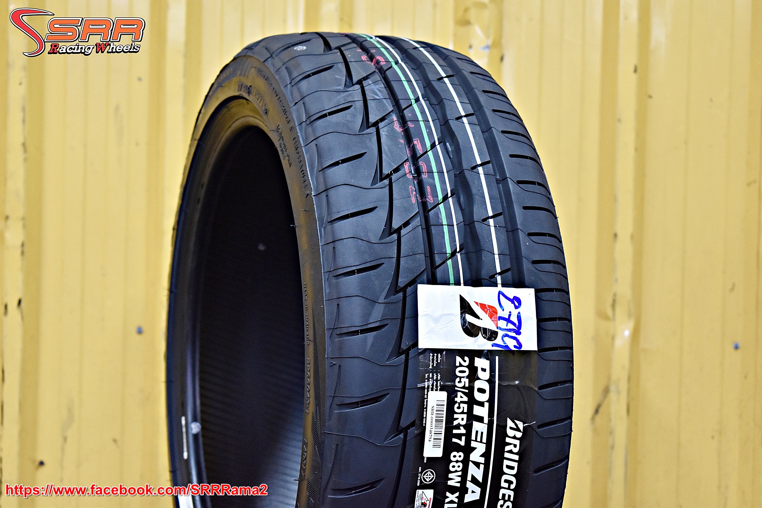 BRIDGESTONE RE003 205/45R17 ยางสปอร์ต ปี2020 ราคาพิเศษ