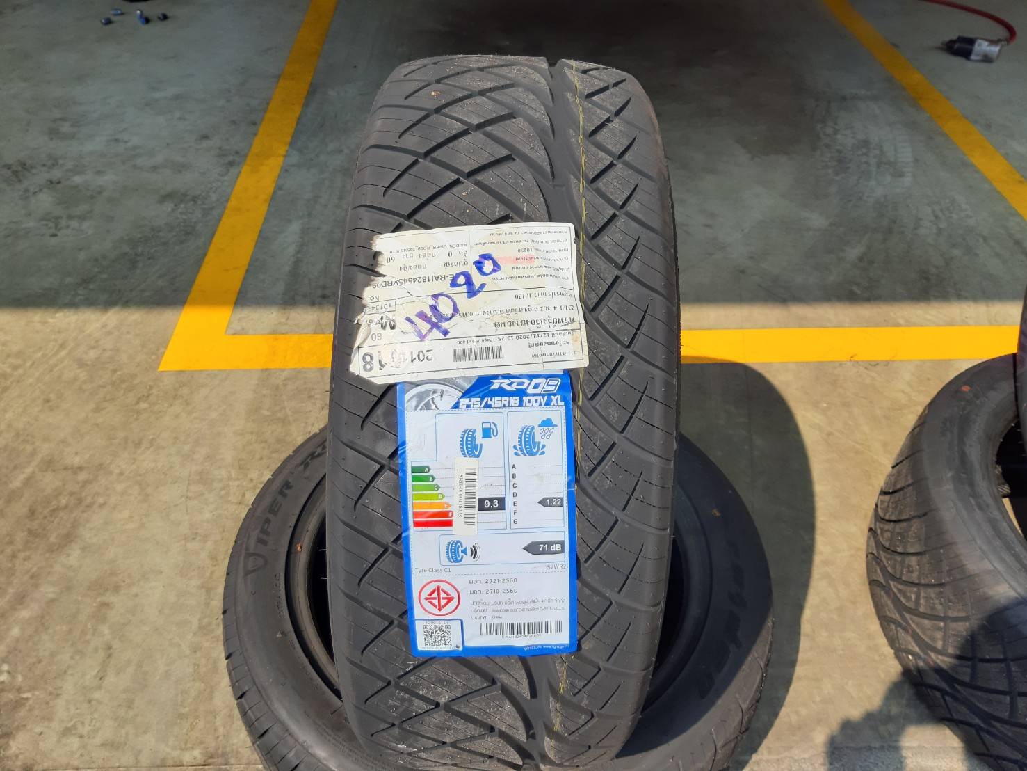 RAIDEN VIPER RD09 275/40ZR18 ยางใหม่ ราคาพิเศษ