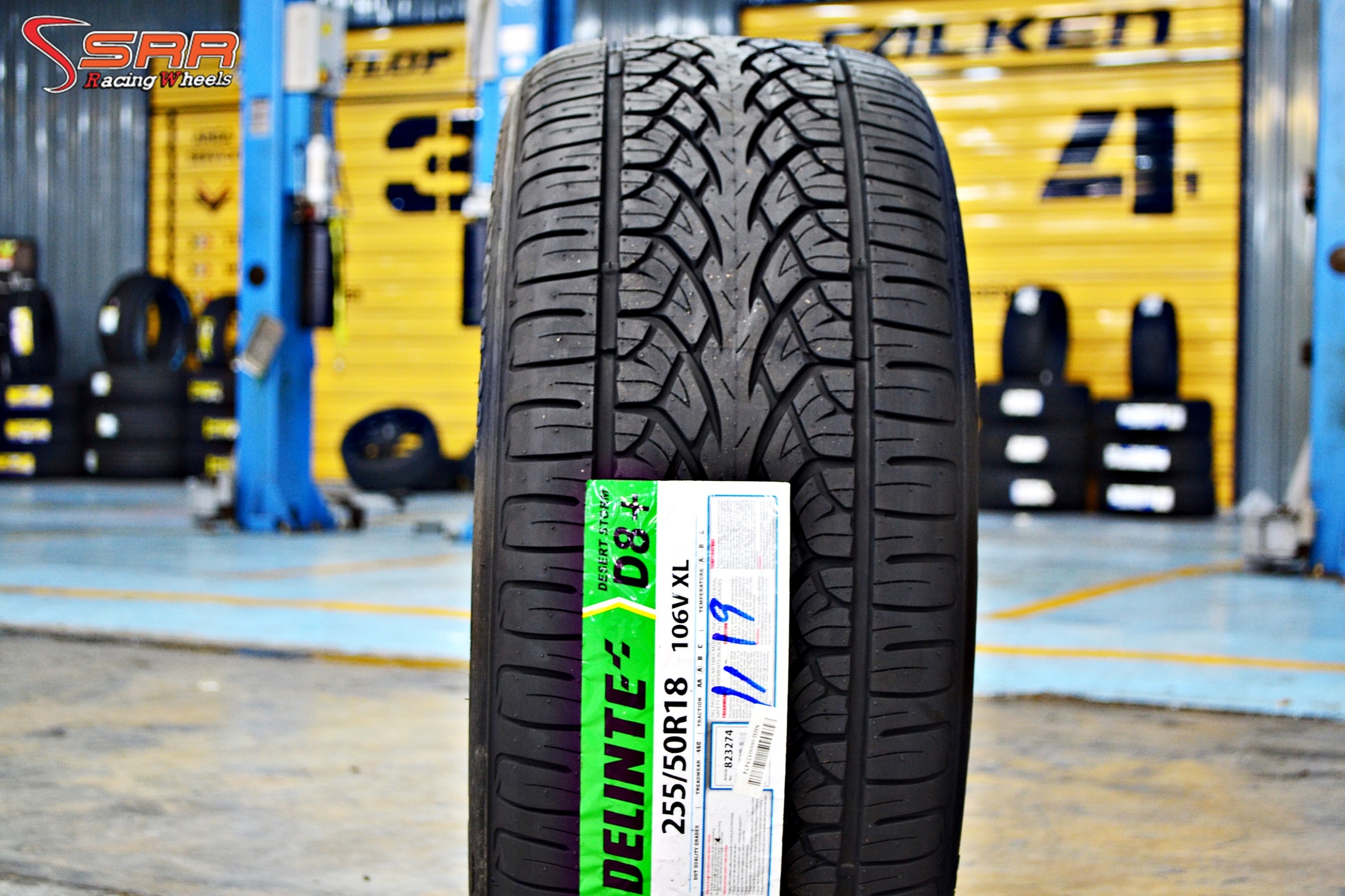 DELINTE DESERT STORM D8+ 255/50R18 ปี19