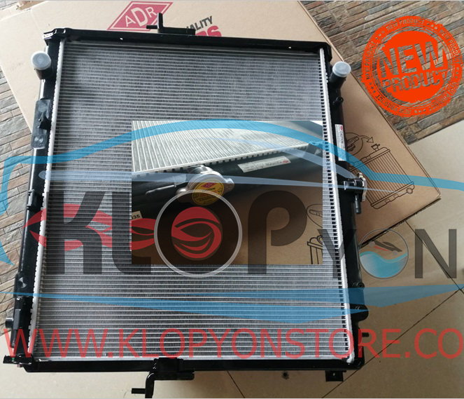 แผงหม้อน้ำ ADR ( NISSAN NAVARA 2.5 (YD25) M/T ) พร้อมชุดขาเหล็กยึดหม้อน้ำ*ราคารวมจัดส่ง