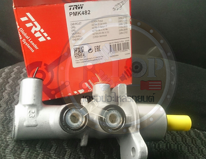 PMK482 แม่ปั๊มเบรก ZAFIRA F75 2.2L '99-'05 รูห่าง รูไม่เท่า 15/16" (OE)