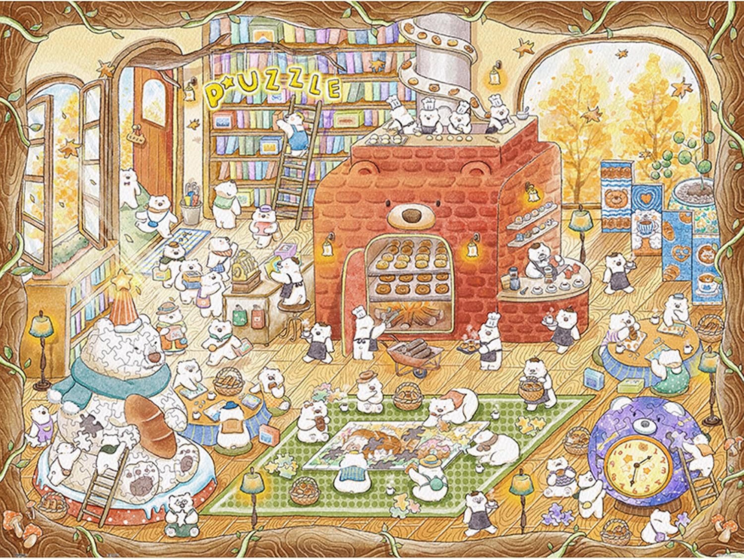 Pintoo - Puzzle Bread House by kumako 1200 pcs.