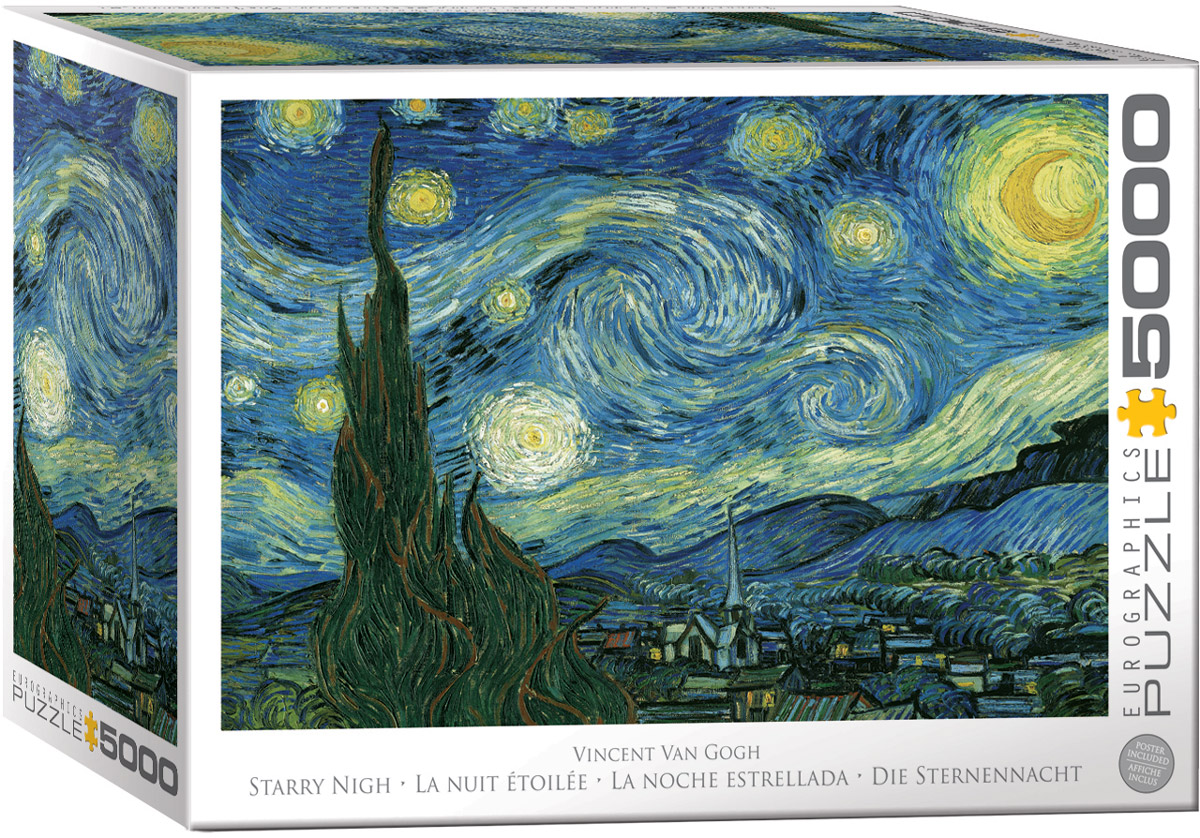 Eurographics - Starry Night by Vincent Van Gogh 5000 pcs.
