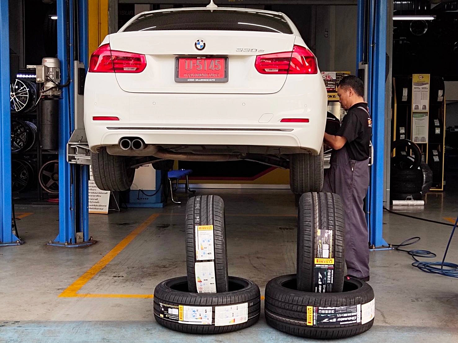 PIRELLI CINTURATO P7 R-F 255/40R18 ยางรันแฟลต ปี20 ราคาพิเศษ