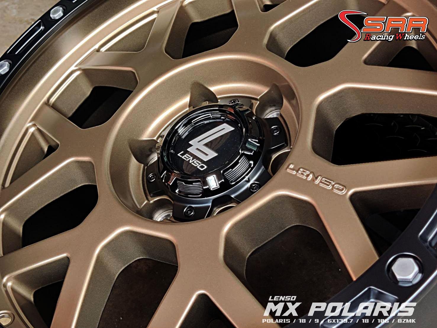 LENSO MX-POLARIS ขอบ18 6x139.7 ET18 มีทั้งหมด 3สี ราคาพิเศษ