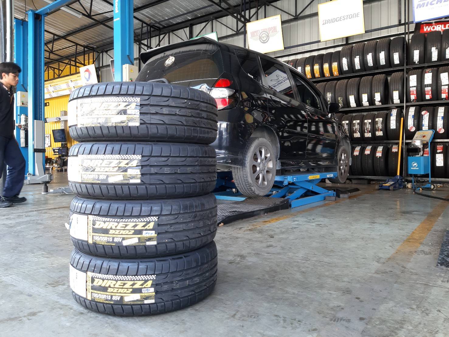 DUNLOP DZ102 195/55R15 ยางปี20 ลดราคาพิเศษ