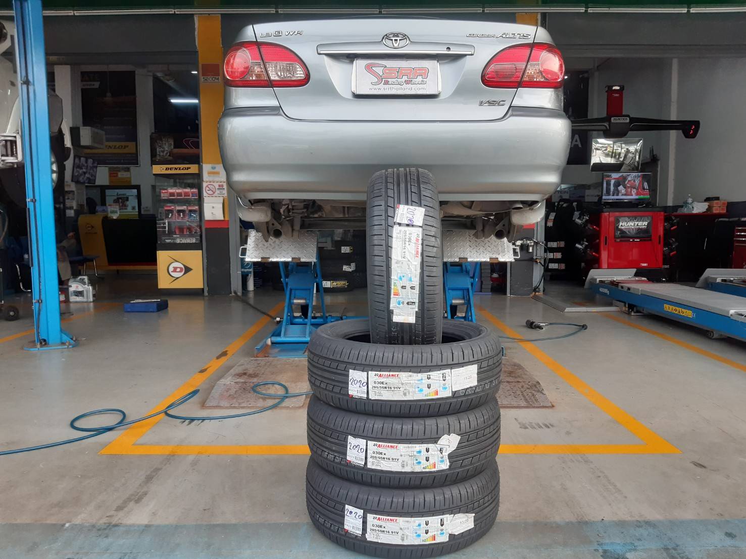 YOKOHAMA ALLIANCE 030Ex 205/55R16 ยางญี่ปุ่น ราคาพิเศษ