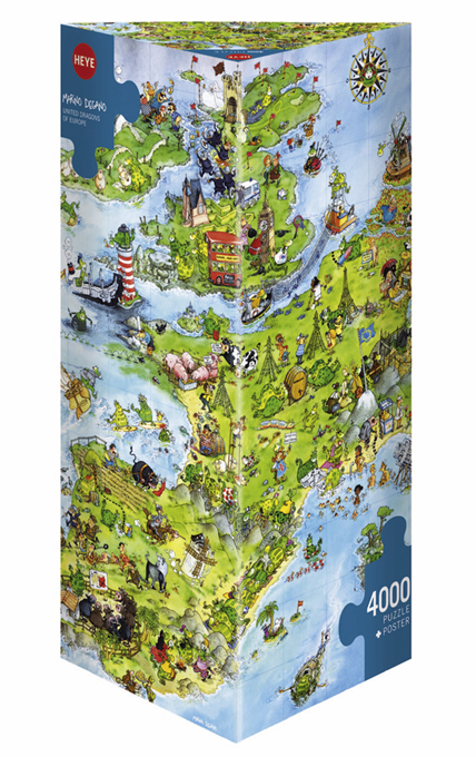HEYE - United Dragons of Europe by Marino Degano 4000 pcs.