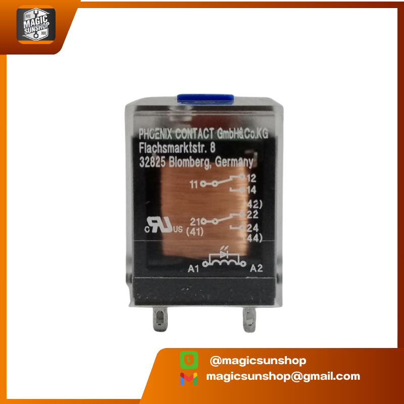 Relay PHOENIX 250V 2x12A No.1032526