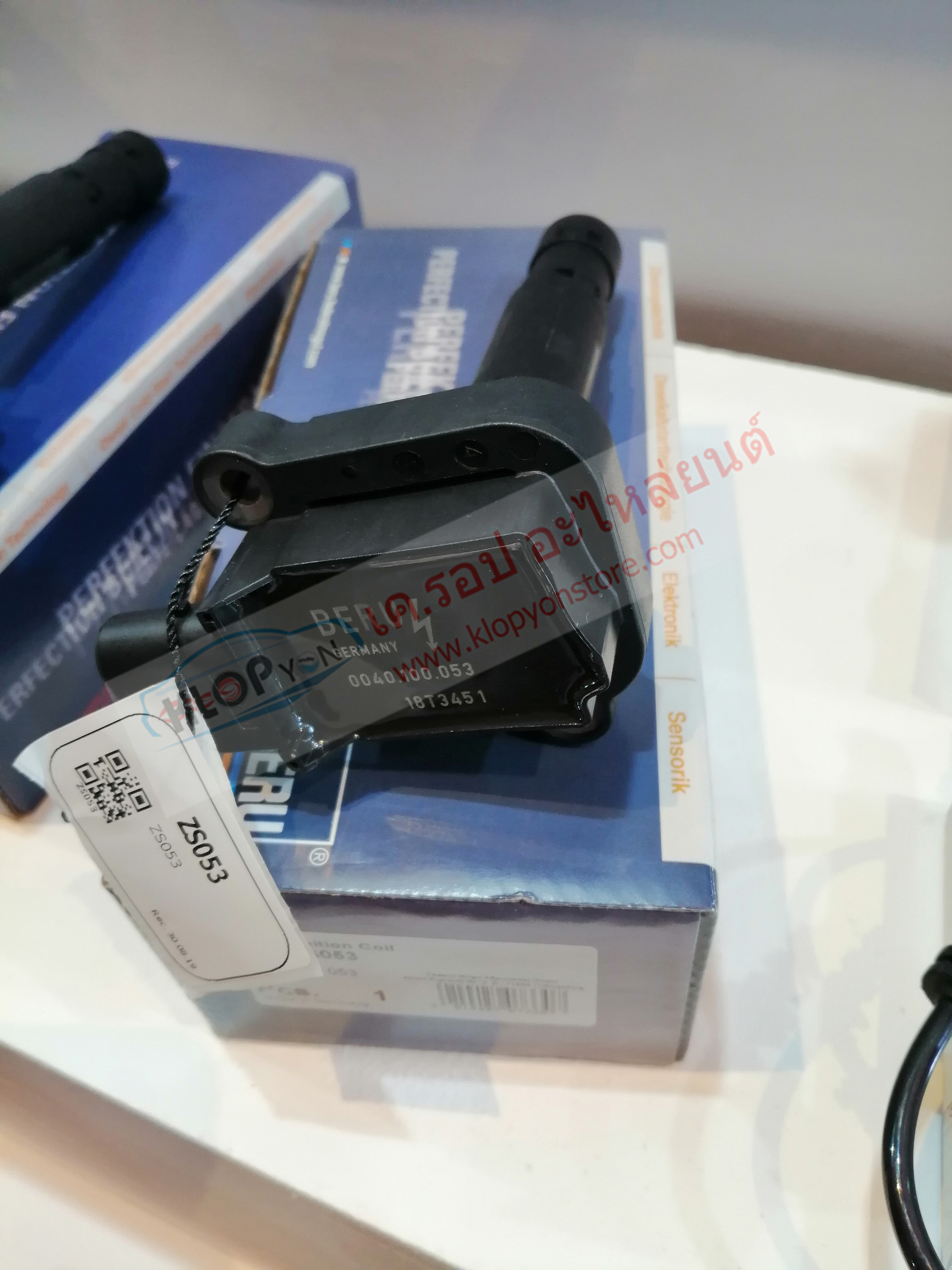 คอยล์จุดระเบิด BERU(ZS053) Benz E-class CLK M271 W203/W204/W211 4สูบ (1คัน ใช้ 4ตัว)