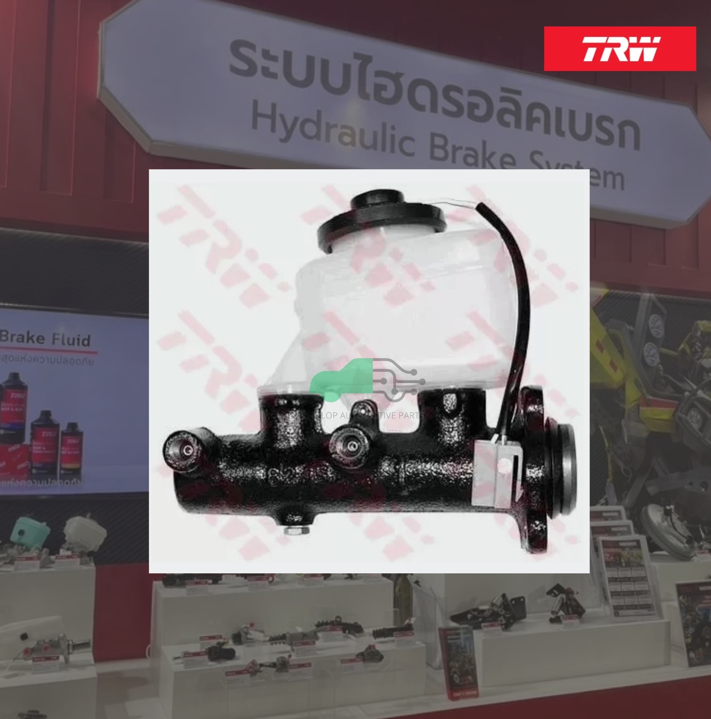 PML310 แม่ปั๊มเบรก TOYOTA HILUX MIGHTY-X LN106 เบนซิล เหล็กหล่อ ออกซ้าย หน้าแปลน 4รู 1"