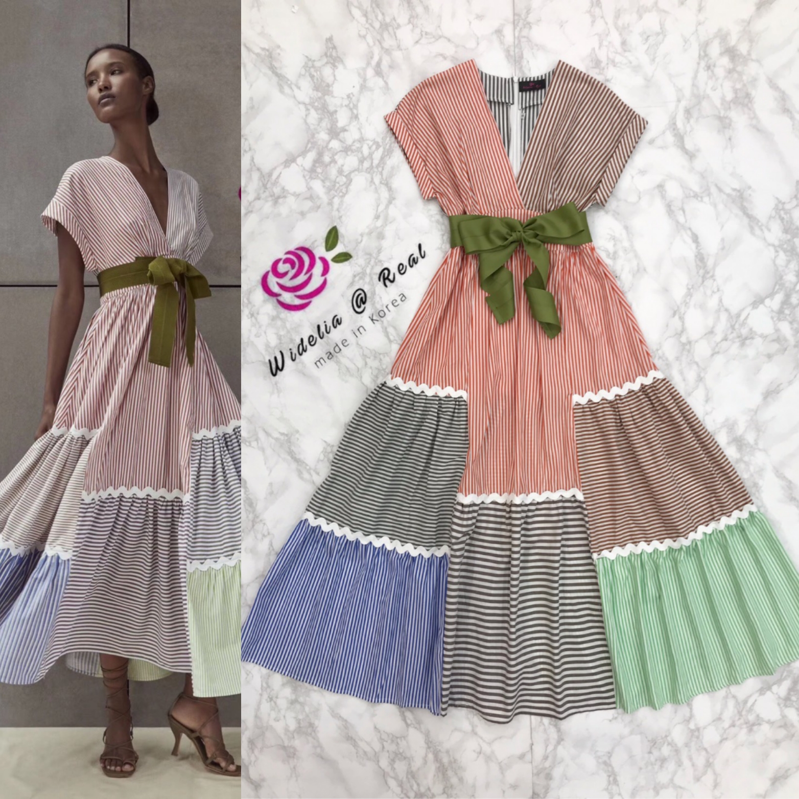 Aje Maxi dress แม็กซี่เดรสตัวยาวแสนสวย