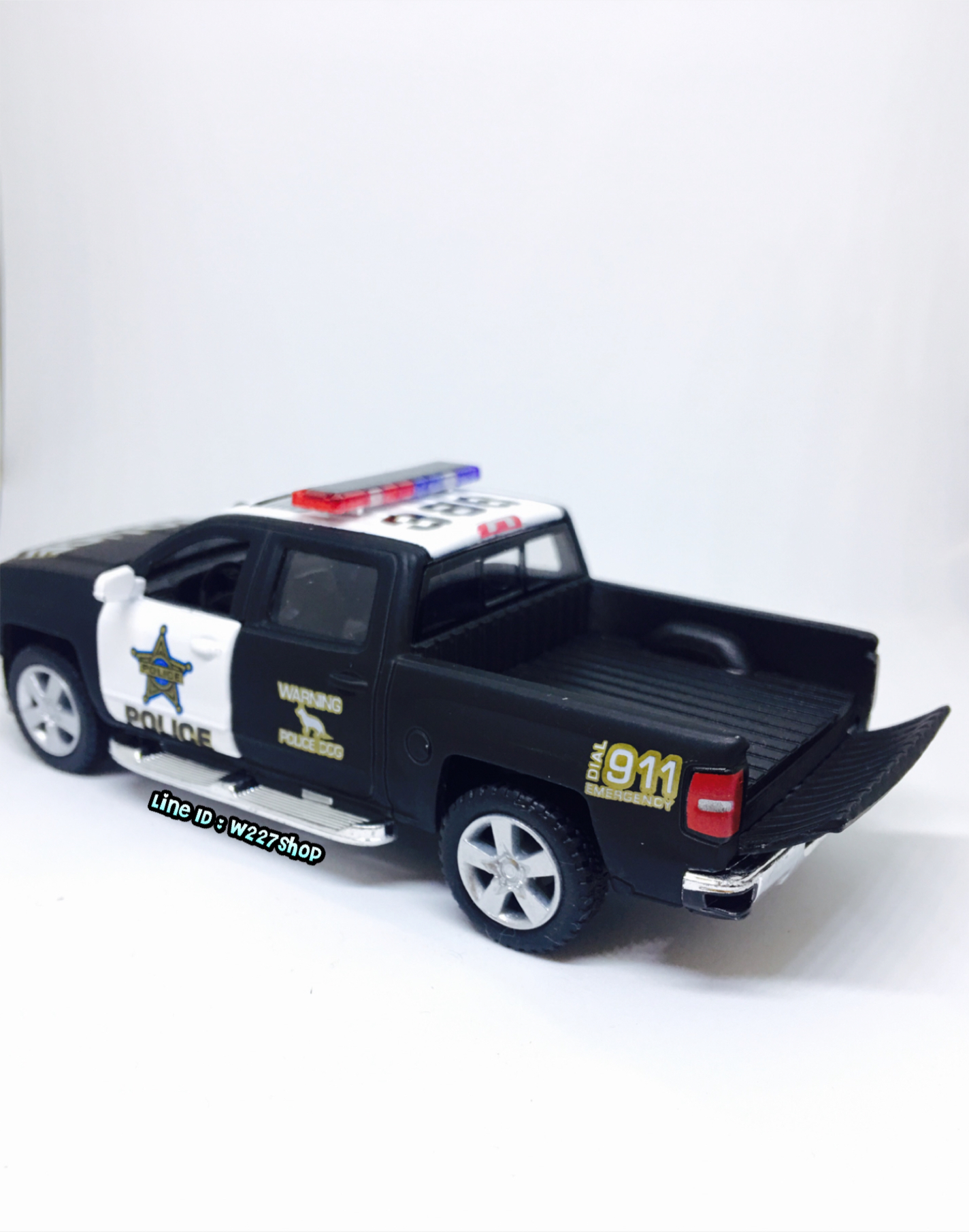 โมเดลรถเหล็ก รถตำรวจ (ปลีก-ส่ง)