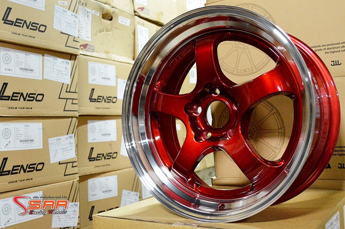 S1R ขอบ17 สีแดงแก้ว วงละ 4,500 บาท