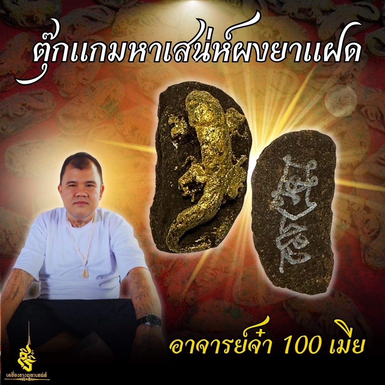 ตุ๊กแกมหาเสน่ห์สายปี้ อาจารย์จ๋า 100 เมีย