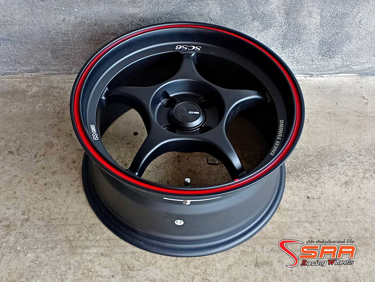 ENKEI TUNING SC56 15x7 4x100 ET+28 DBK2QR2R6LK