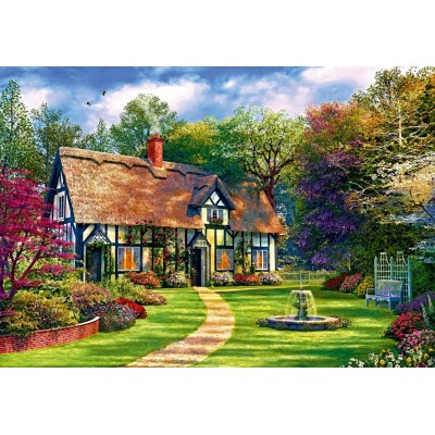 Bluebird Puzzle - The Hideaway Cottage by Dominic Davison 1000 pcs.