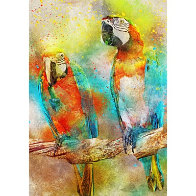 Bluebird Puzzle - Parrots by Ractapopulous 1000 pcs.