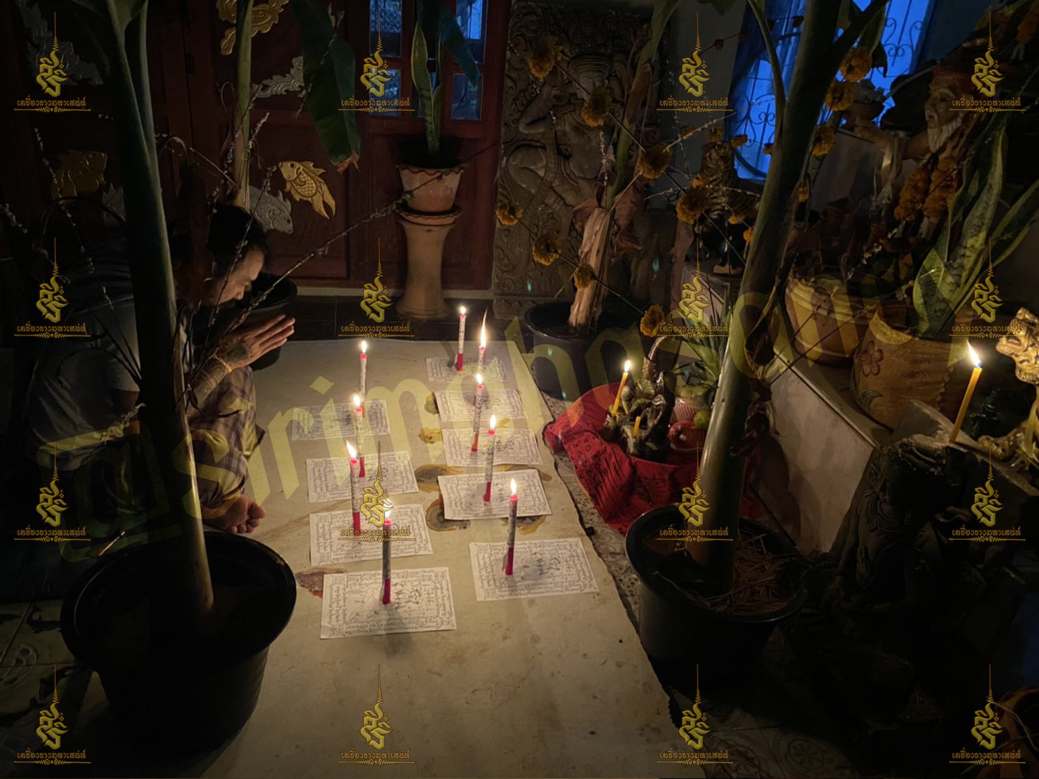 พิธีเทียนรักเสน่ห์หา อาจารย์เดี่ยว สุทธิกาโร สระแก้ว