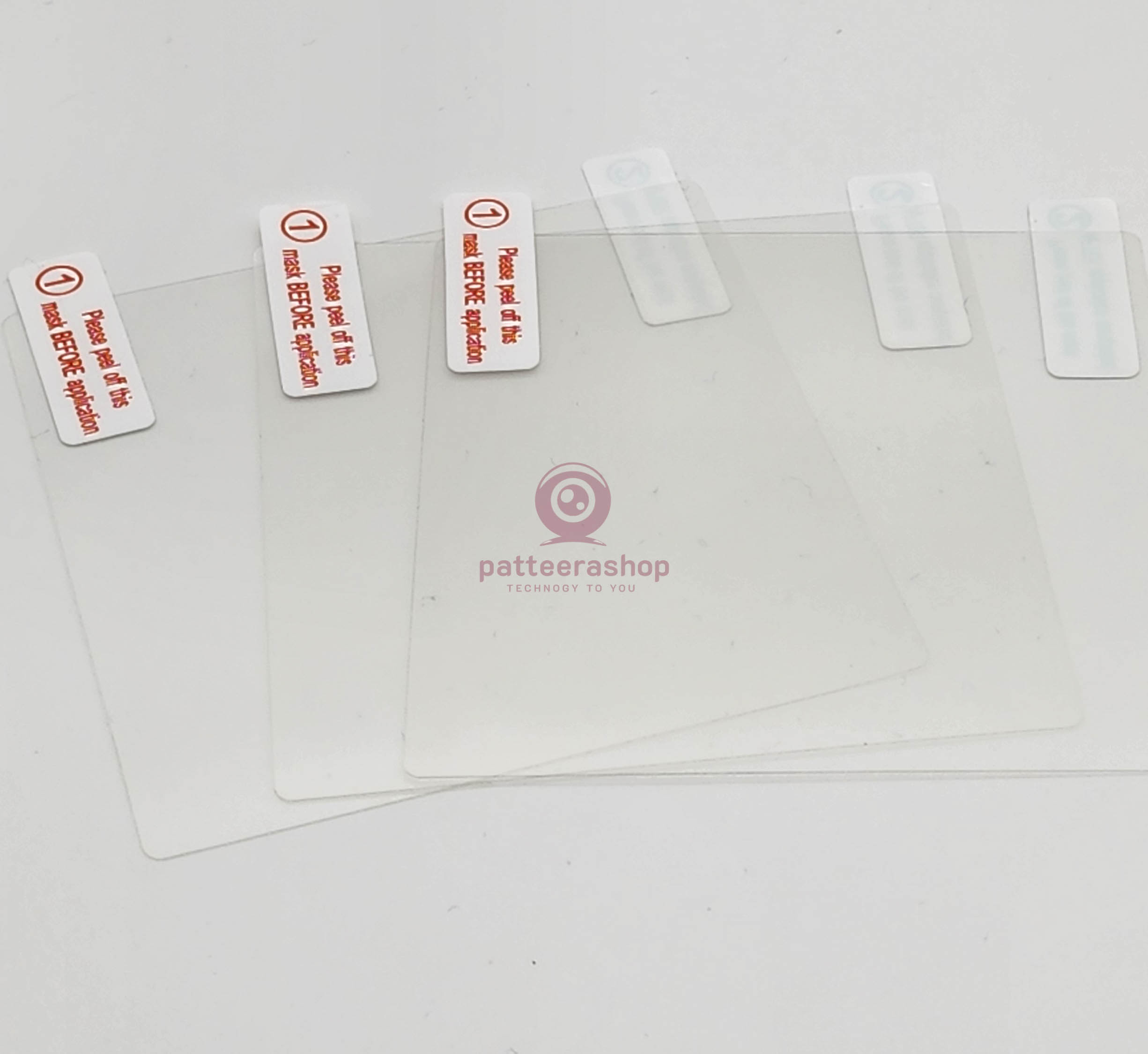 แผ่นฟิล์มใสสูญญากาศ electrostatic film (แพค3ชิ้น) 8x8 ซม. ใช้สำหรับ ติดกล้องติดรถยนต์ หรือ Easy Pass