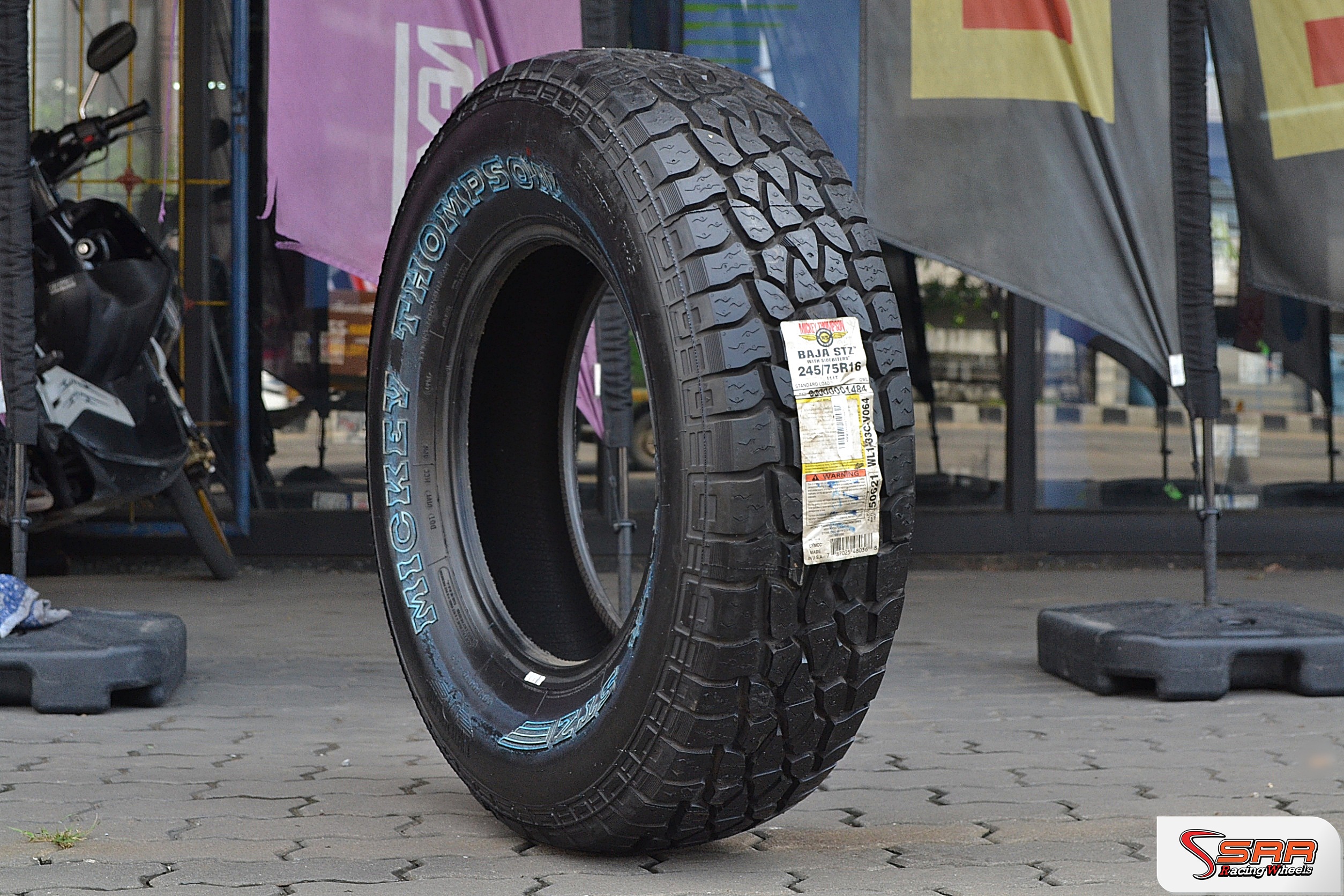 MICKEY THOMPSON BAJA STZ 245/75R16 ลดราคาพิเศษ เส้นละ 2,500 บาท