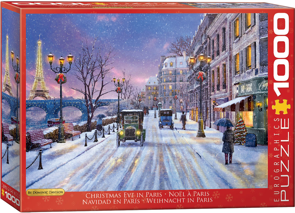 Eurographics - Chrismas Eve in Paris by Dominic Davison (Non-Pattern) 1000 pcs.