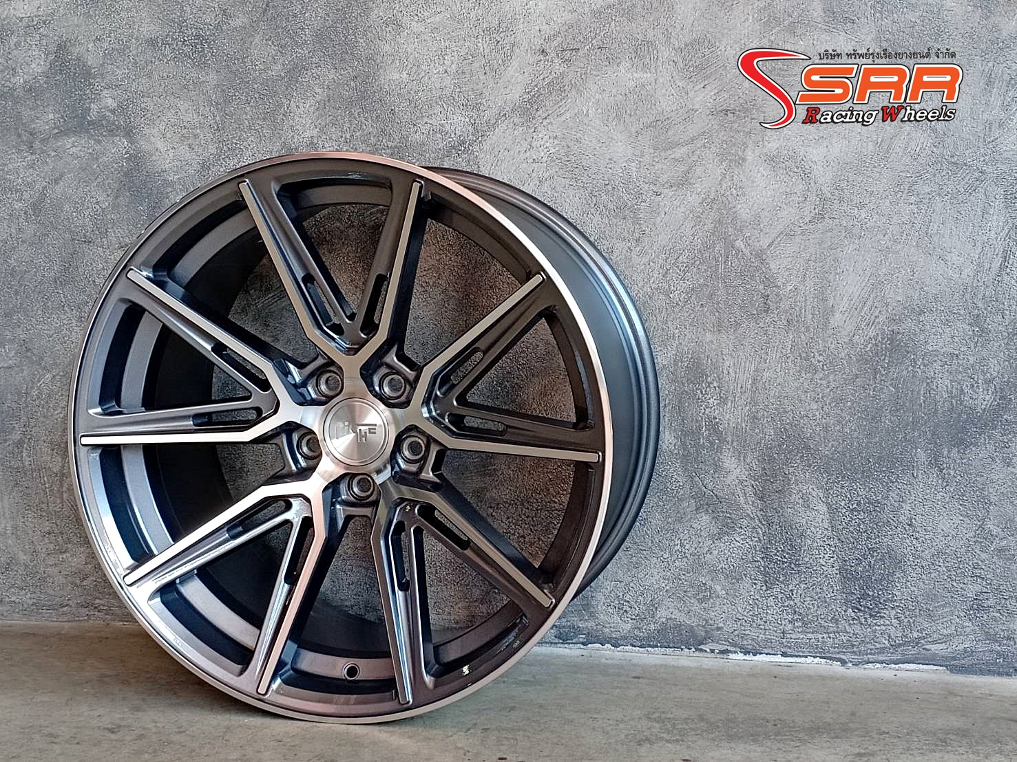 NICHE GEMELLO M220 ขอบ20 5x114.3 GLOSSY ANTHRACITE