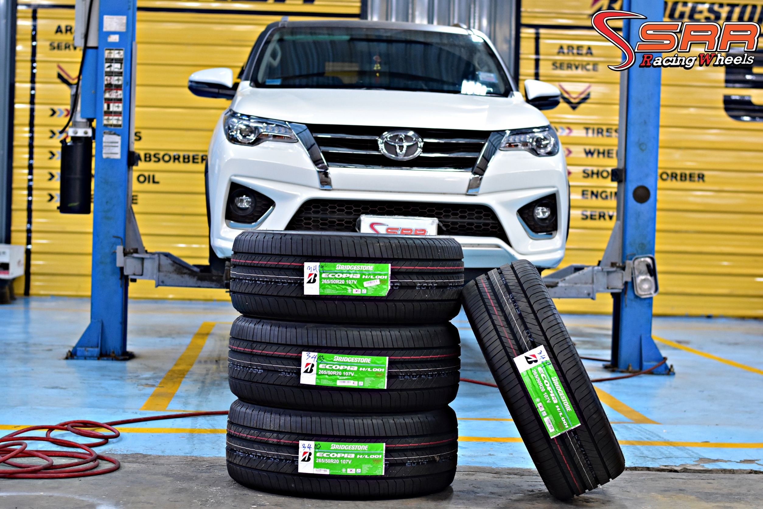 BRIDGESTONE ECOPIA H/L001 265/50R20 ยางใหม่ปี2021 ราคาพิเศษ