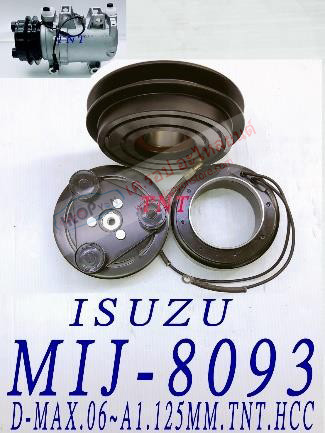 MIJ-8093 (ชุดหน้าคลัทช์ ยี่ห้อ MIJ) ISUZU D-max ปี06- (A1 125mm.)