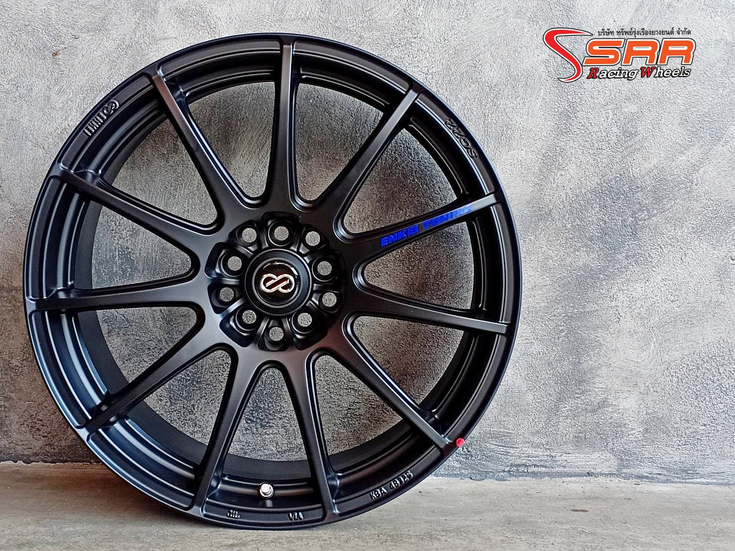 ENKEI TUNING SC22 ขอบ18 ET+40 10H100-114.3 DBK2K