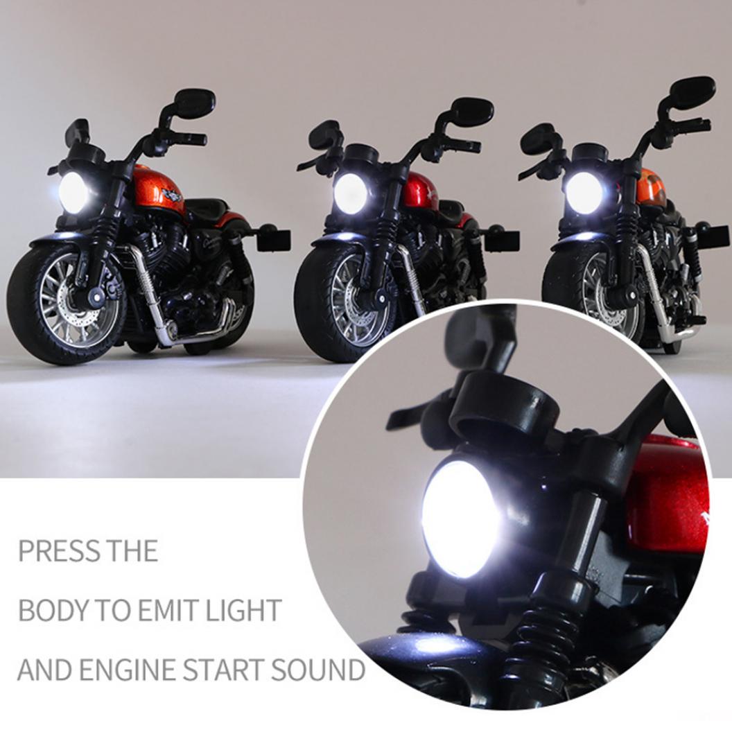 โมเดลรถมอเตอร์ไซค์ บิ๊กไบค์ Scale 1:14 มีเสียงมีไฟ (ปลีก-ส่ง)