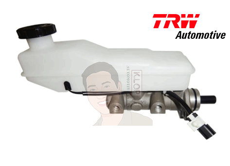 PMN910 แม่ปั๊มเบรก(TRW) HYUNDAI H1 TQ, STAREX'11-ON 26.99MM มี center valve ทั้งสองห้อง / แม่ปั้มยาว 141mm M12