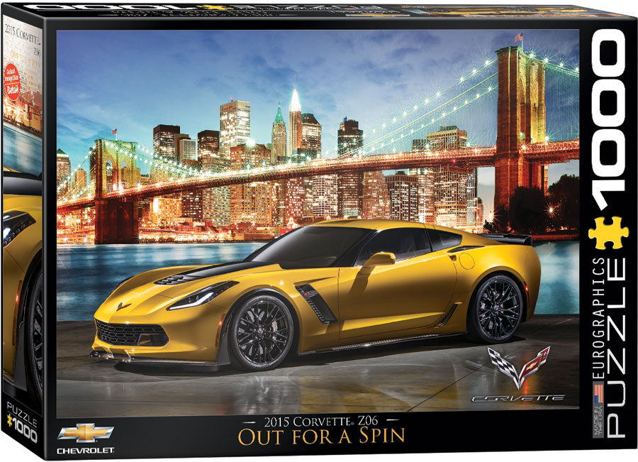 Eurographics - 2015 Corvette Z06, Out for a Spin (Non-Pattern) 1000 pcs.