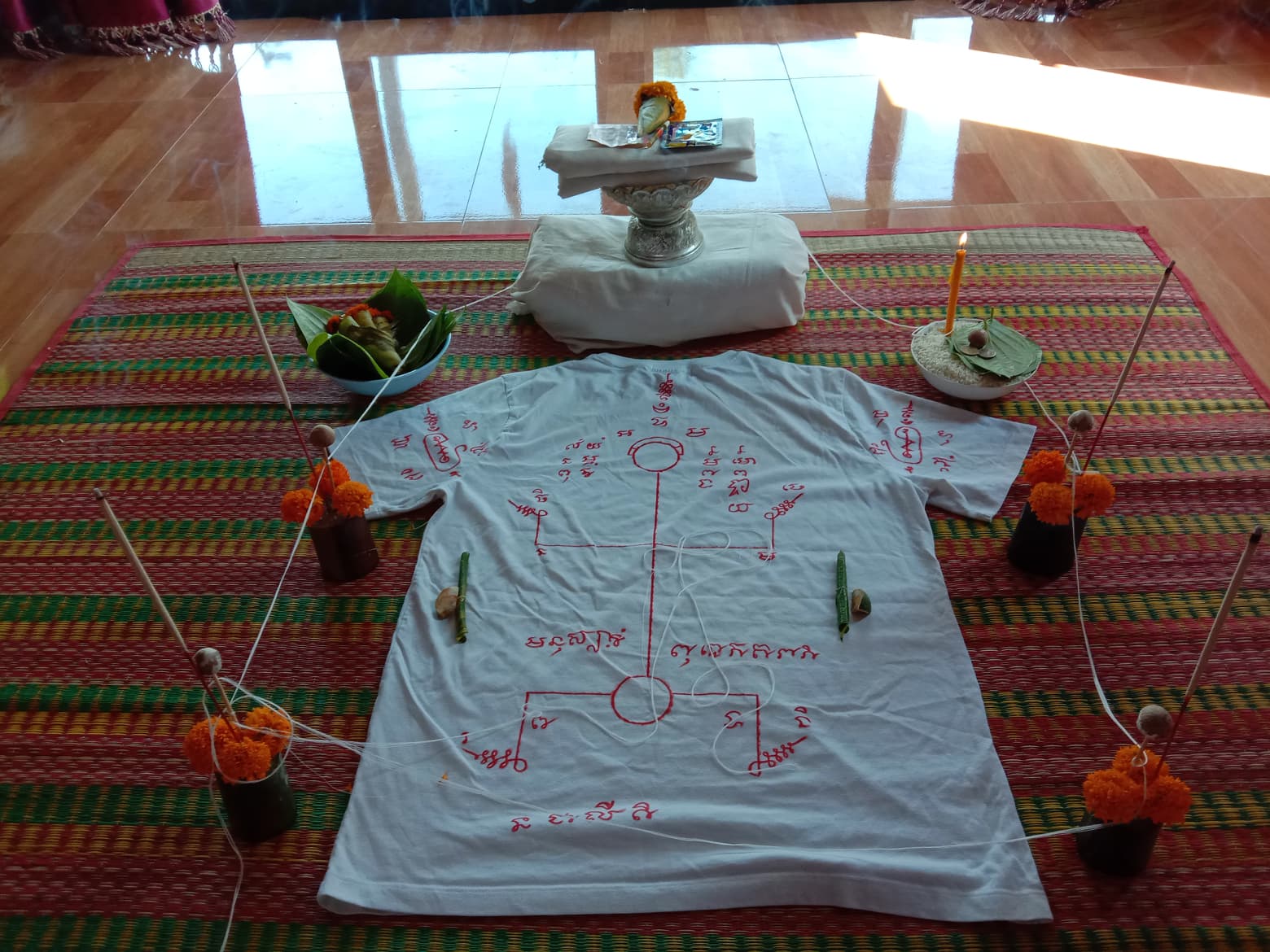 พิธีหนังสือเดินทางผี (เรียกผัวเรียกเมียกลับ) อาจารย์เขมร