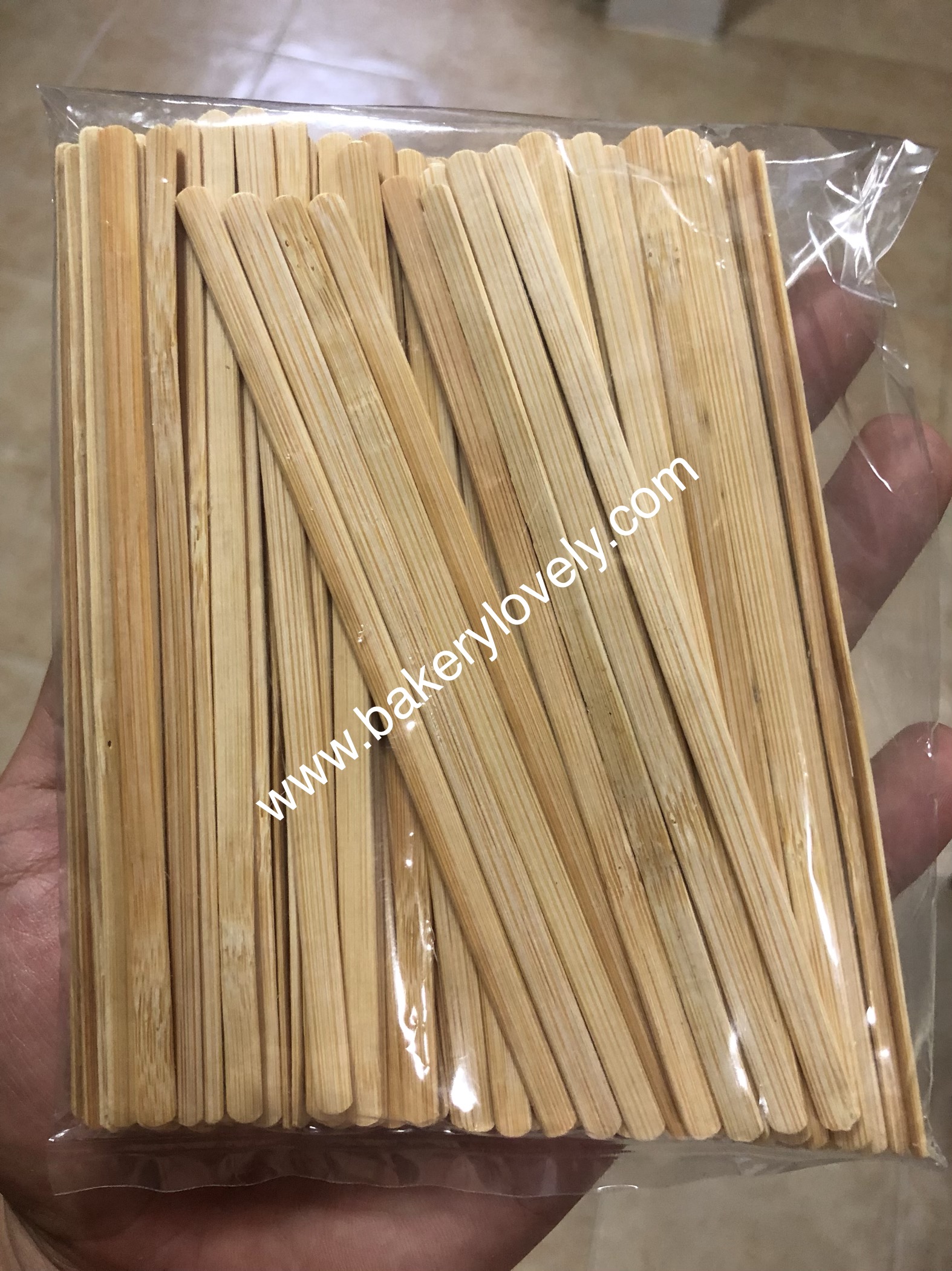 ไม้คนกาแฟ ยาว 14 cm