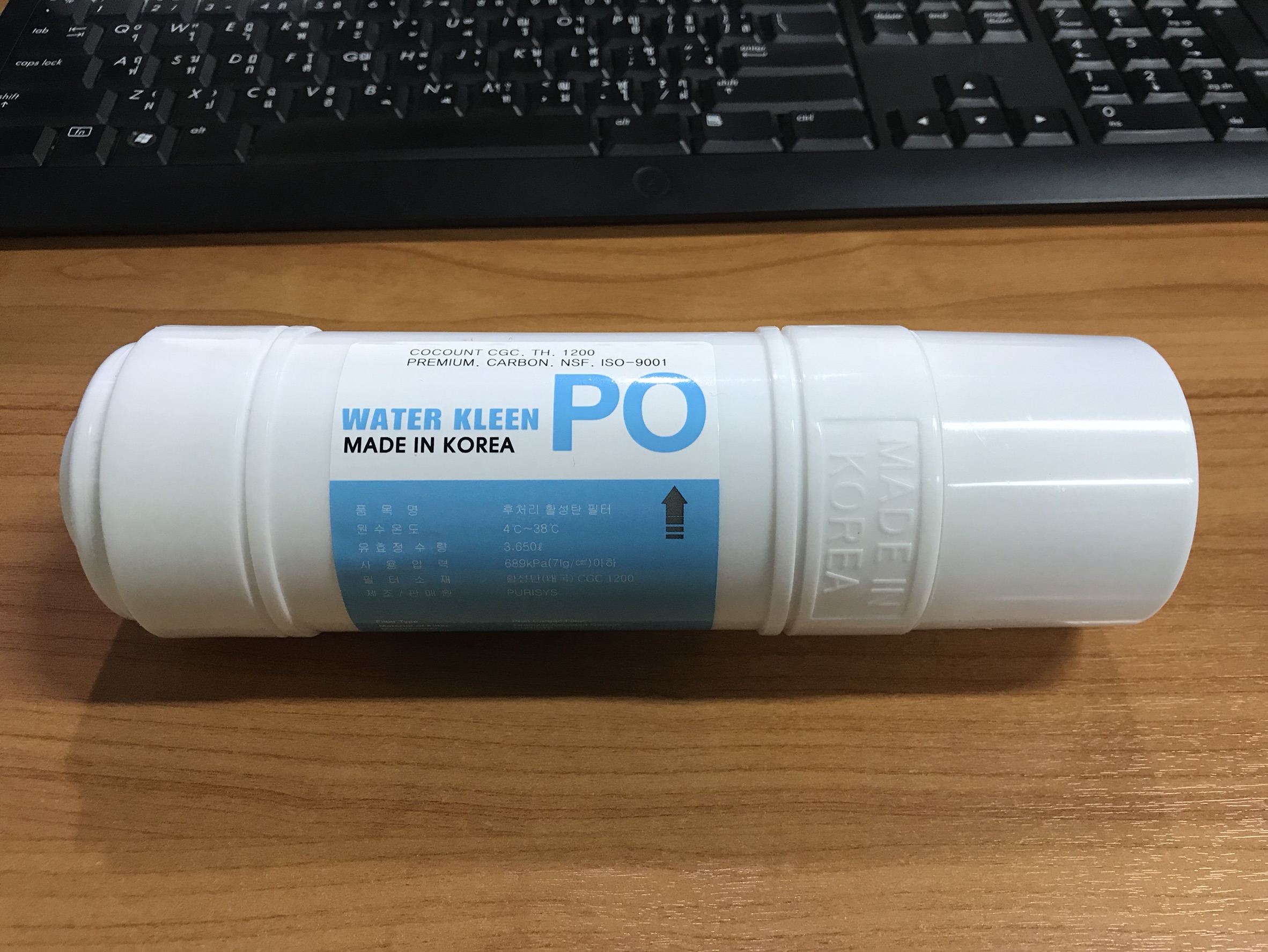 ไส้กรอง Post-Carbon 8 นิ้ว ยี่ห้อ Water Kleen (U Type) ชิ้น/ลัง