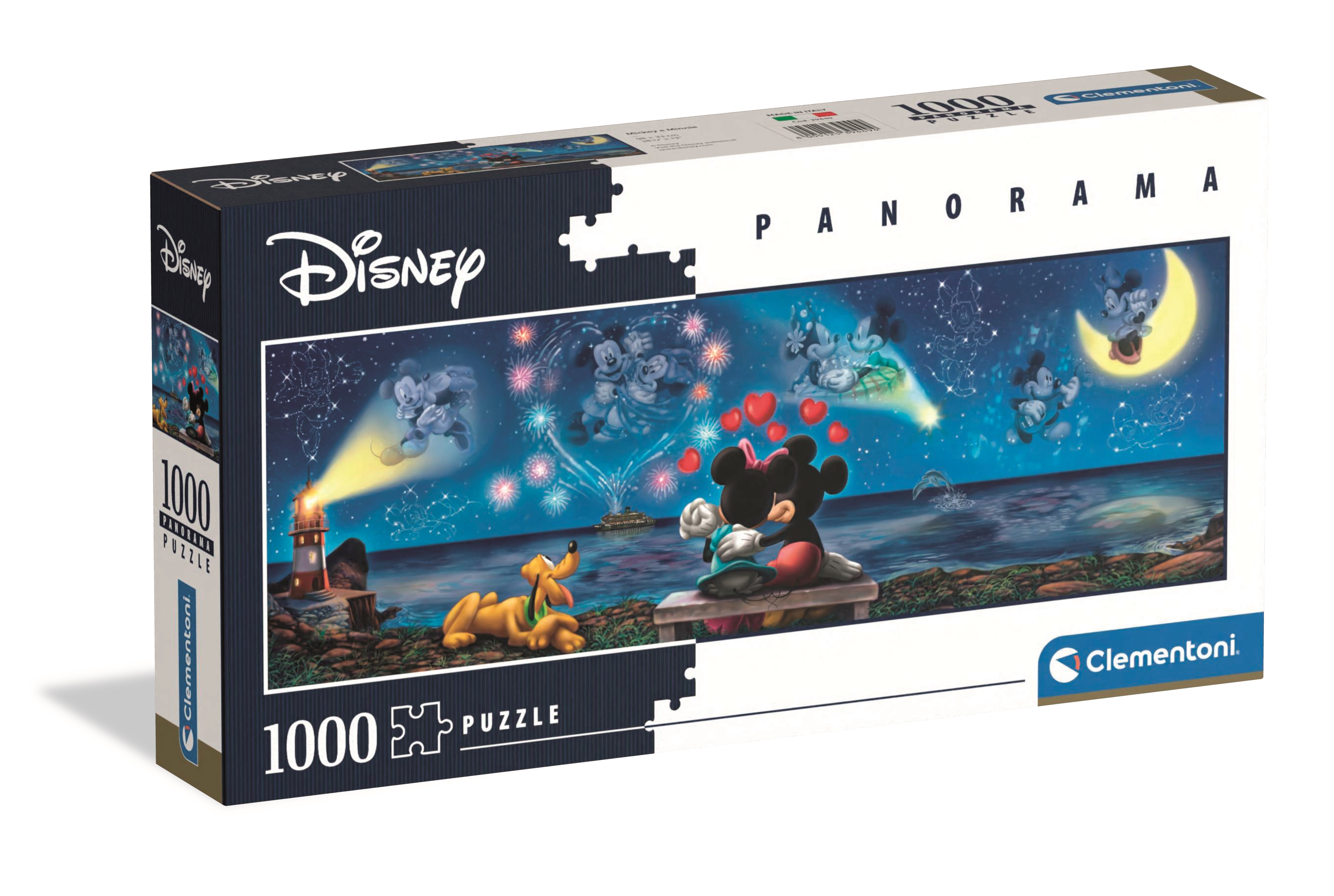 Clementoni - Disney : Mickey & Minnie (Panorama) 1000 pcs.