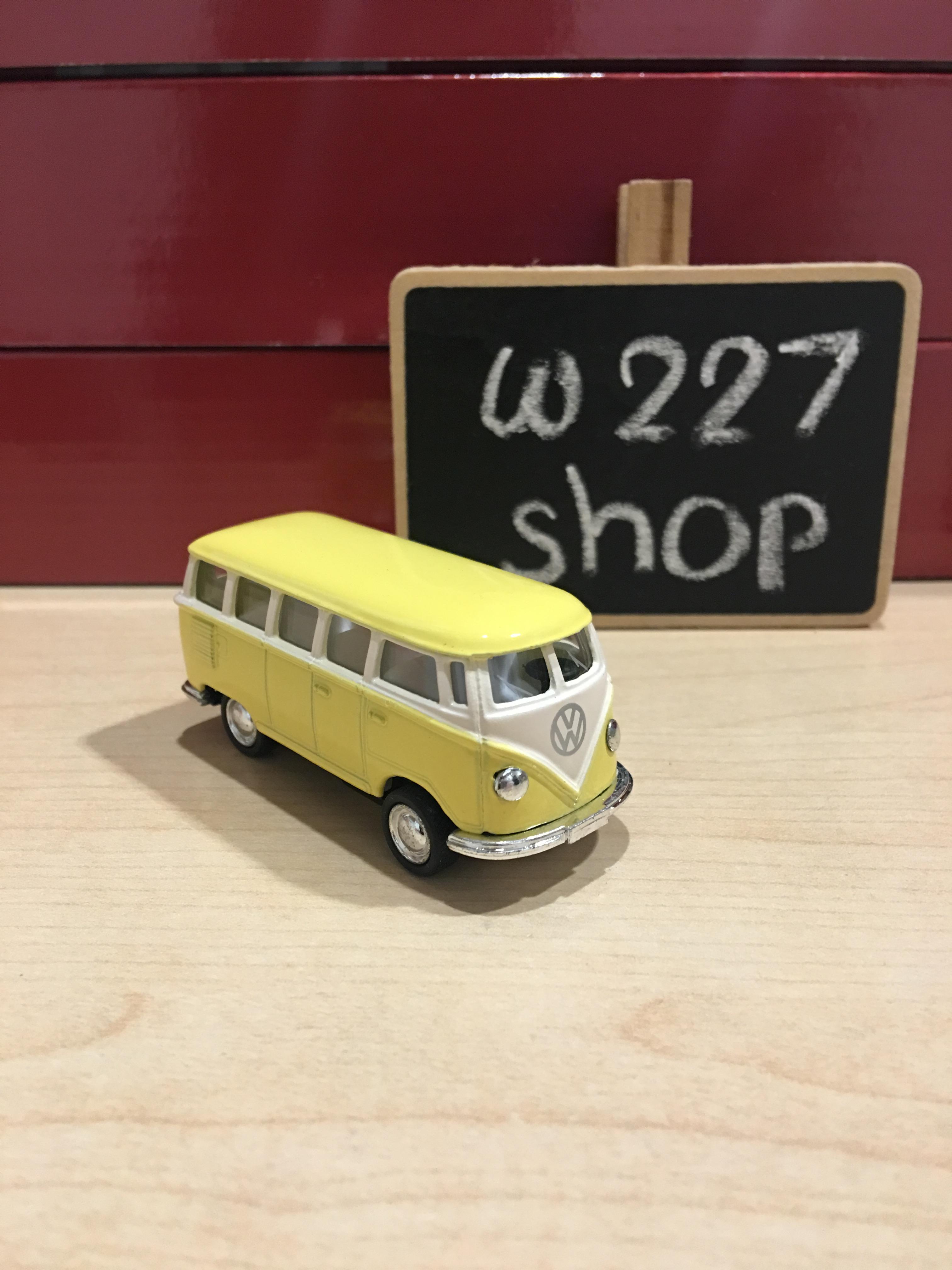 โมเดลรถเหล็ก โฟล์คตู้ 1962 Volkswagen Classical Bus scale 1:64 ขนาด 2.5 นิ้ว กดลาน (ปลีก-ส่ง)