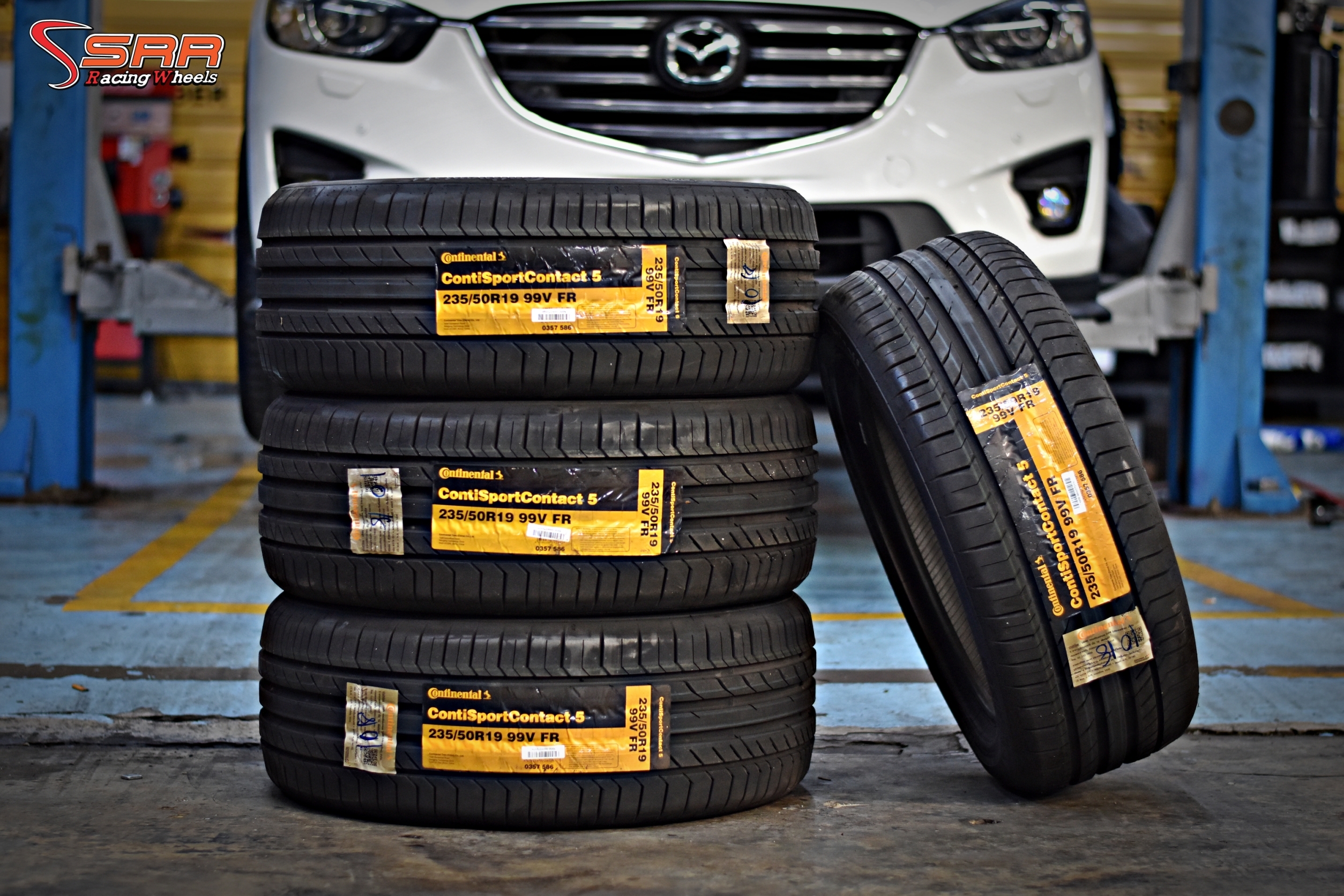 CONTINENTAL ContiSportContact 5 235/50R19 ยางใหม่ลดราคาพิเศษ