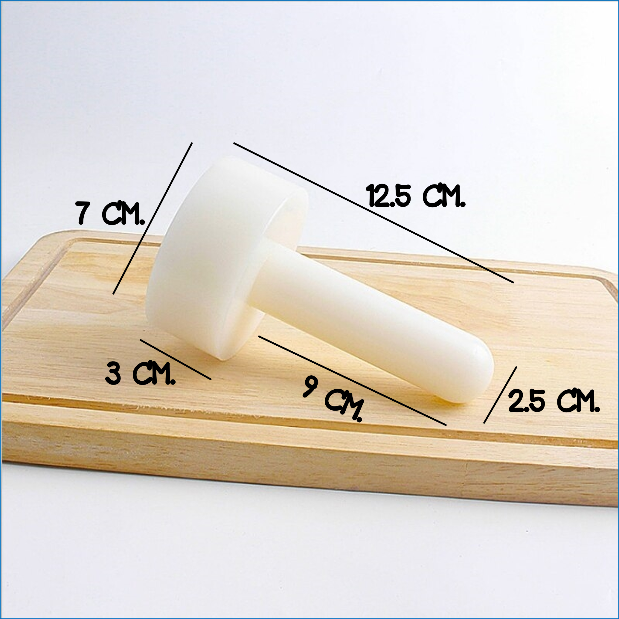 แป้นกดทาร์ตพลาสติใหญ่ เครื่องมือแม่พิมพ์ไม้สําหรับทําขนม
