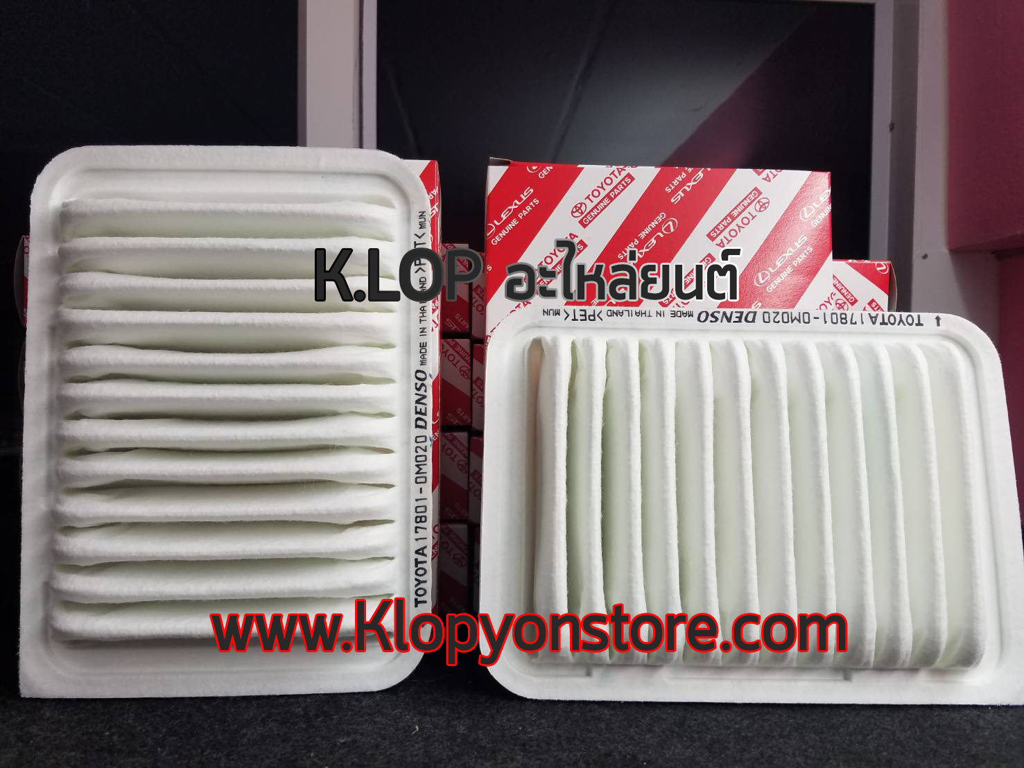 กรองอากาศแท้ TOYOTA ALTIS/VIOS 2008-,YARIS 2006-