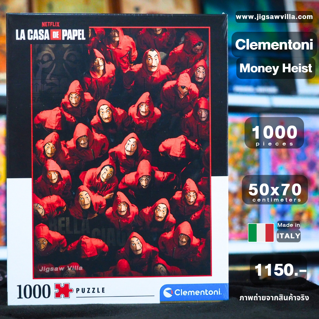 Clementoni - Netflix : Money Heist 1000 pcs.