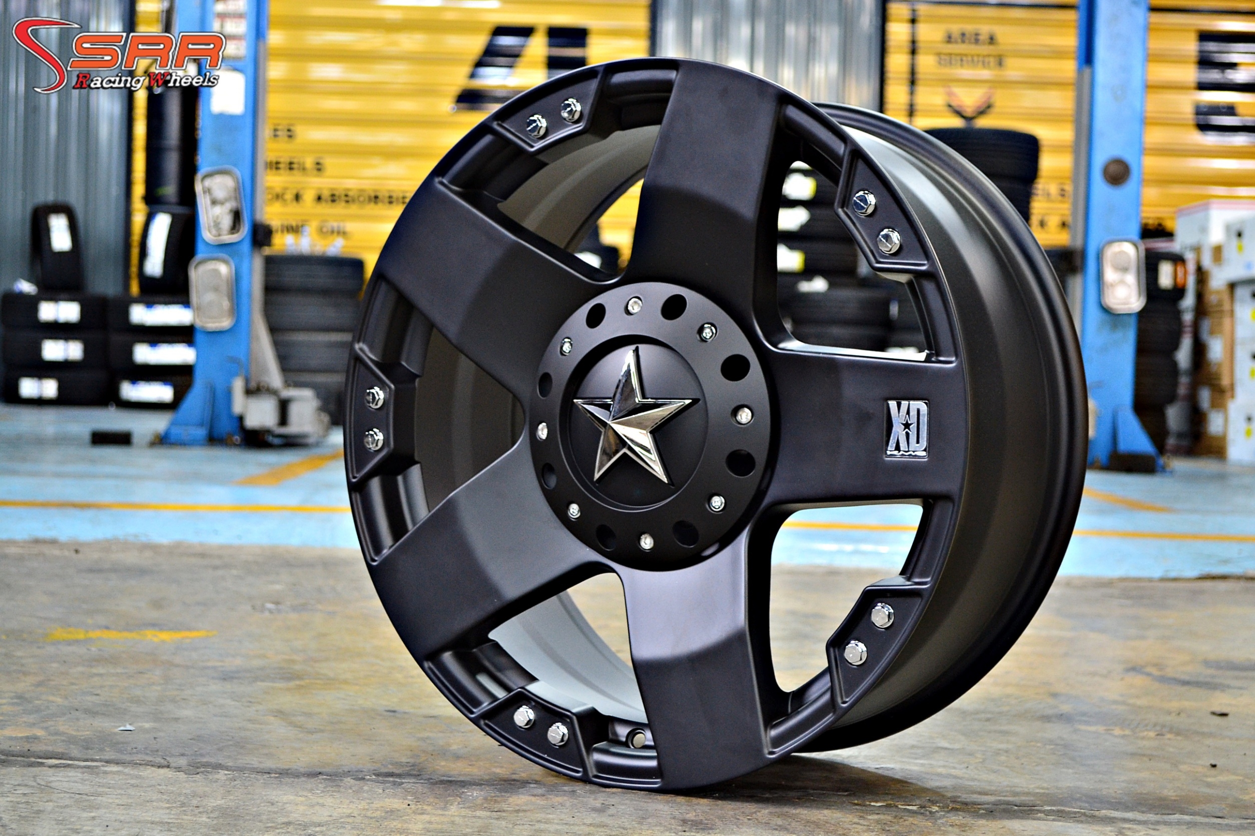 XD-SERIES XD775 ขอบ20 ET+10 6x135/6x139.7 MATTE BLACK