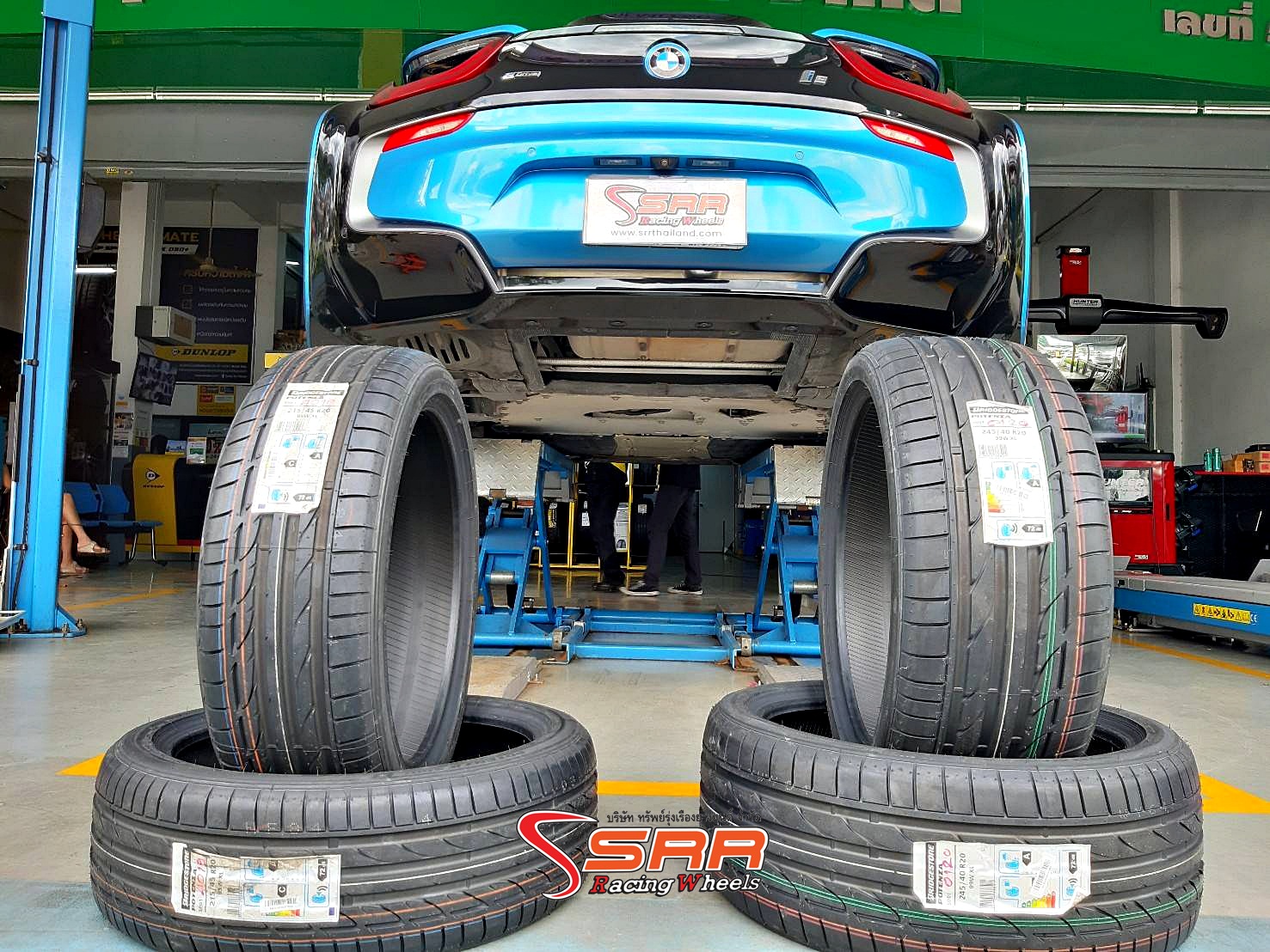 BRIDGESTONE POTENZA S001 245/40R20 ยางนำเข้า สำหรับใส่รถ BMW i8