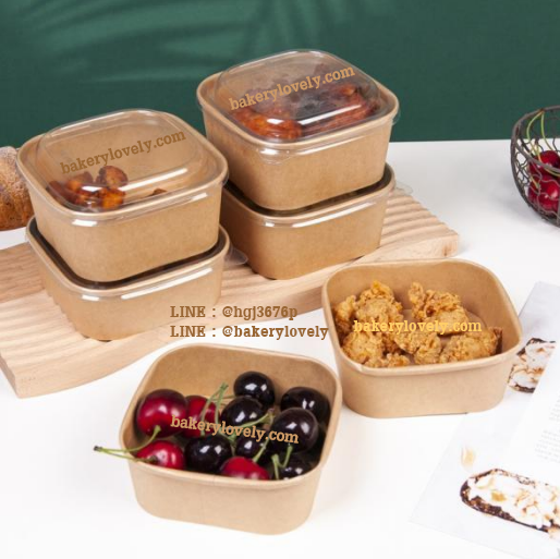 กล่องกระดาษ ทรงสี่เหลี่ยมจัตุรัส