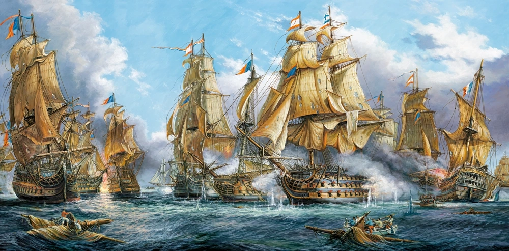 Castorland - Naval Battle by Anna and Andrew Orlinski 4000 pcs.
